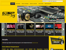 Tablet Screenshot of fm1radio.hu